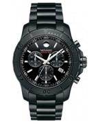 Movado Black Pvd-finished Stainless Steel Chronograph Watch