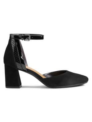 Aerosoles Honor System Suede & Leather Heels