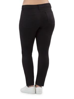 Rachel Rachel Roy Plus Plus Ponte Knit Skinny Pants