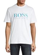 Boss Textured Logo Graphic Tee