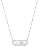 Fundamental Swarovski Crystal Pearl Necklace