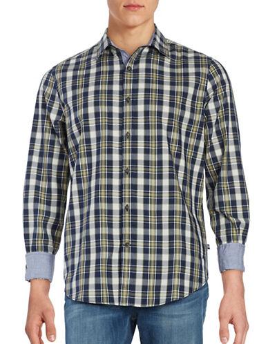 Nautica Slim Fit Plaid Sport Shirt