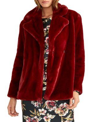 Rachel Roy Faux Fur Coat