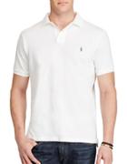Polo Big And Tall Classic-fit Weathered Mesh Polo Shirt
