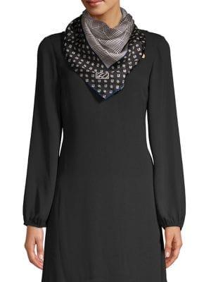 Lauren Ralph Lauren Vanessa Square Silk Scarf