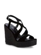 Charles By Charles David Damon Suede Wedge Espadrilles