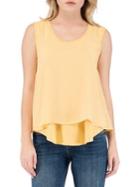 B Collection By Bobeau Sydney Double Layer Top
