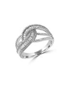 Effy Classique 0.98 Tcw Diamonds And 14k White Gold Ring