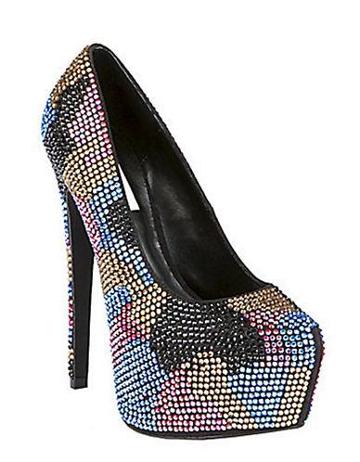 Steve Madden Steve Madden Dyvinal Pumps With Rhinestone Accents