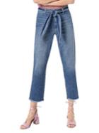 Joe's Jeans Self-tie Cropped Jeans