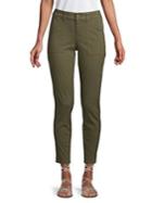 Lord & Taylor Skinny Utility Trousers