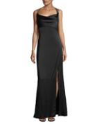 Laundry By Shelli Segal Strappy Satin Gown