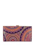 Lodis Floret Rfid Quinn Leather Clutch Wallet