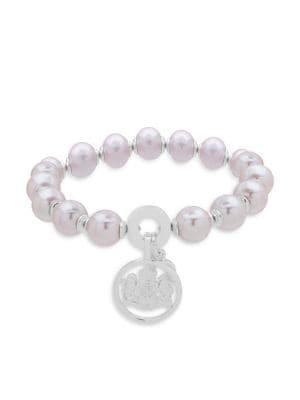 Ralph Lauren Blush Faux Pearl Bracelet