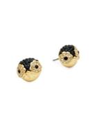 Kate Spade New York Embellished Penguin Stud Earrings