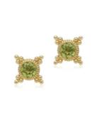 Ripka Juliette Peridot And 14k Gold Stud Earrings