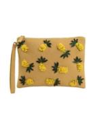 Circus By Sam Edelman Pia Pineapple Canvas Wristlet