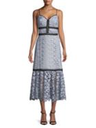 Jill Jill Stuart Lace-embroidered Sweetheart Dress