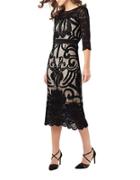 Phase Eight Anna Placement Lace Dress
