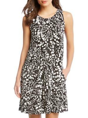 Karen Kane Chloe Abstract-print Dress