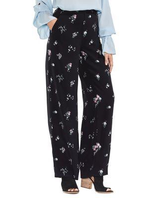 Vince Camuto Floral Wide-leg Pants