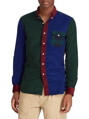 Polo Ralph Lauren Classic-fit Corduroy Button-down Shirt