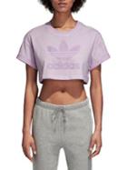 Adidas Loose Cropped Cotton Tee