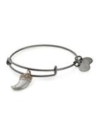 Alex And Ani Tiger's Claw Two-tone Charm Bangle Bracelet