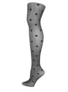 Versace Polka Dot Sheer Pantyhose