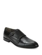 Hugo Boss Dremok Leather Monk Shoes