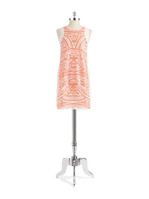 Shoshanna Sequin Shift Dress
