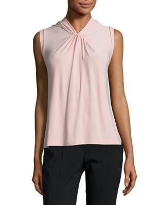 Tommy Hilfiger Knot-neck Sleeveless Knit Top