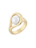 Laundry By Shelli Segal Faux Pearl Looped Ring