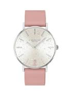 Coach Perry Stainless Steel, Crystal & Leather-strap Watch