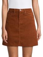 Blank Nyc Corduroy A-line Mini Skirt