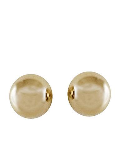 Lord & Taylor 14 Kt. Yellow Gold Polished Ball Earrings