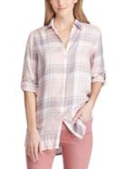 Lauren Ralph Lauren Plaid Relaxed-fit Button-down Shirt