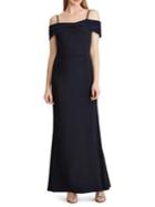 Lauren Ralph Lauren Off-the-shoulder Beaded Gown