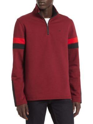 Calvin Klein Textured Long-sleeve Pullover