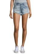 Free People Distressed Demin Shorts