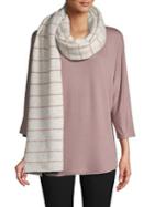 Ugg Wool-blend Striped Scarf