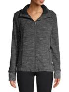 Calvin Klein Performance Faux-shearling Lined Zip Hoodie