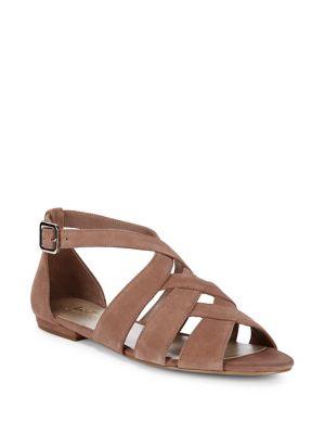 424 Fifth Mandy Suede Sandals