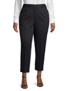 Tahari Arthur S. Levine Plus Twill Ankle Pants