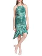 Plenty By Tracy Reese Printed Asymmetric Slip Dress