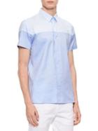 Calvin Klein Short-sleeve Button-down Shirt