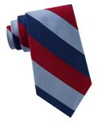 Lord & Taylor The Mens Shop American-bar Stripe Silk Tie