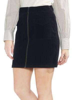 Vince Camuto Estate Jewels Washed Corduroy Mini Skirt