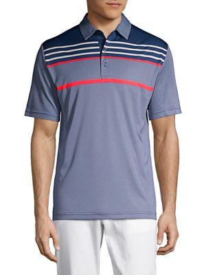 Callaway Opti-dri Blocked Birdseye Golf Polo