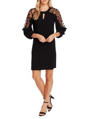 Cece By Cynthia Steffe Ruffled-sleeve Dress